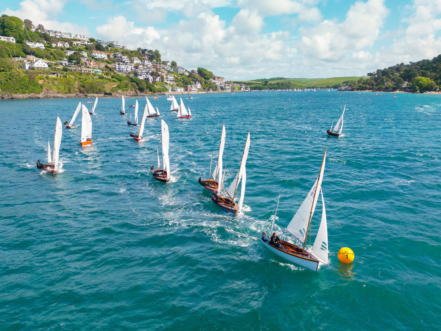 Salcombe Yawl's No.1 Rounding